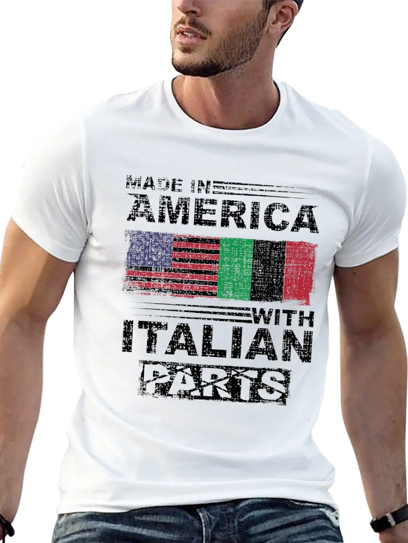Rebbecca Made In America with Italian Parts Black T-Shirt