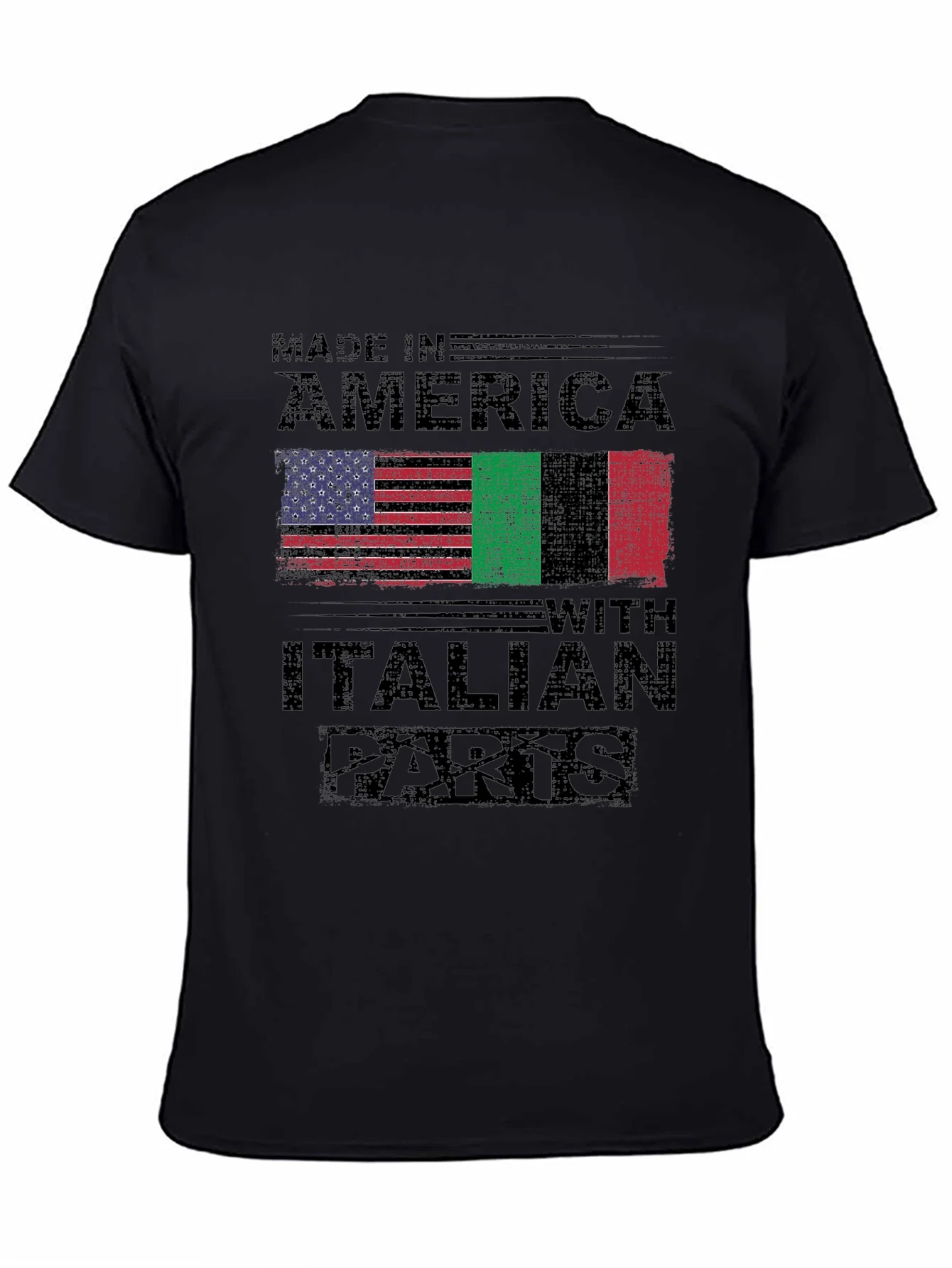 Rebbecca Made In America with Italian Parts Black T-Shirt