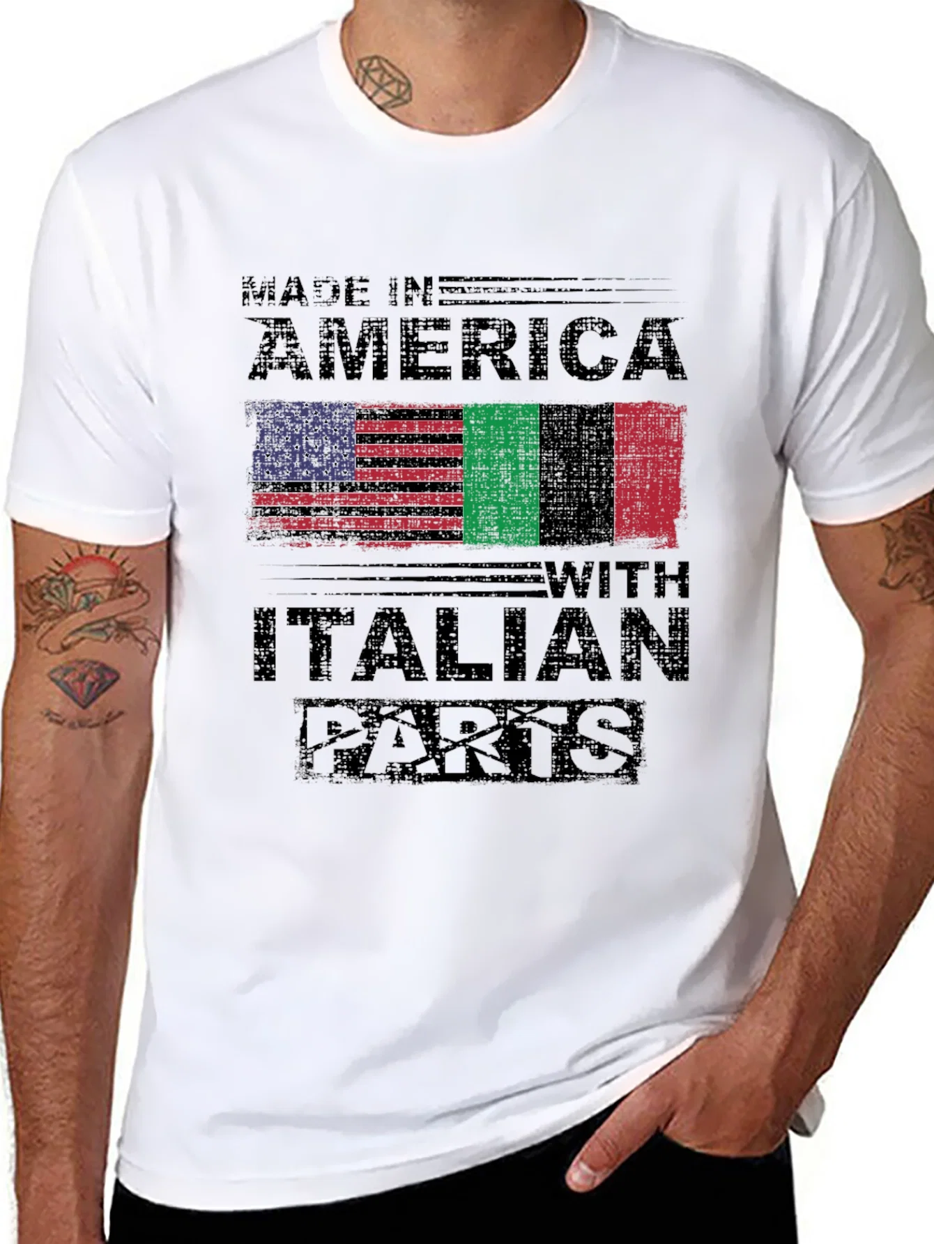 Rebbecca Made In America with Italian Parts Black T-Shirt