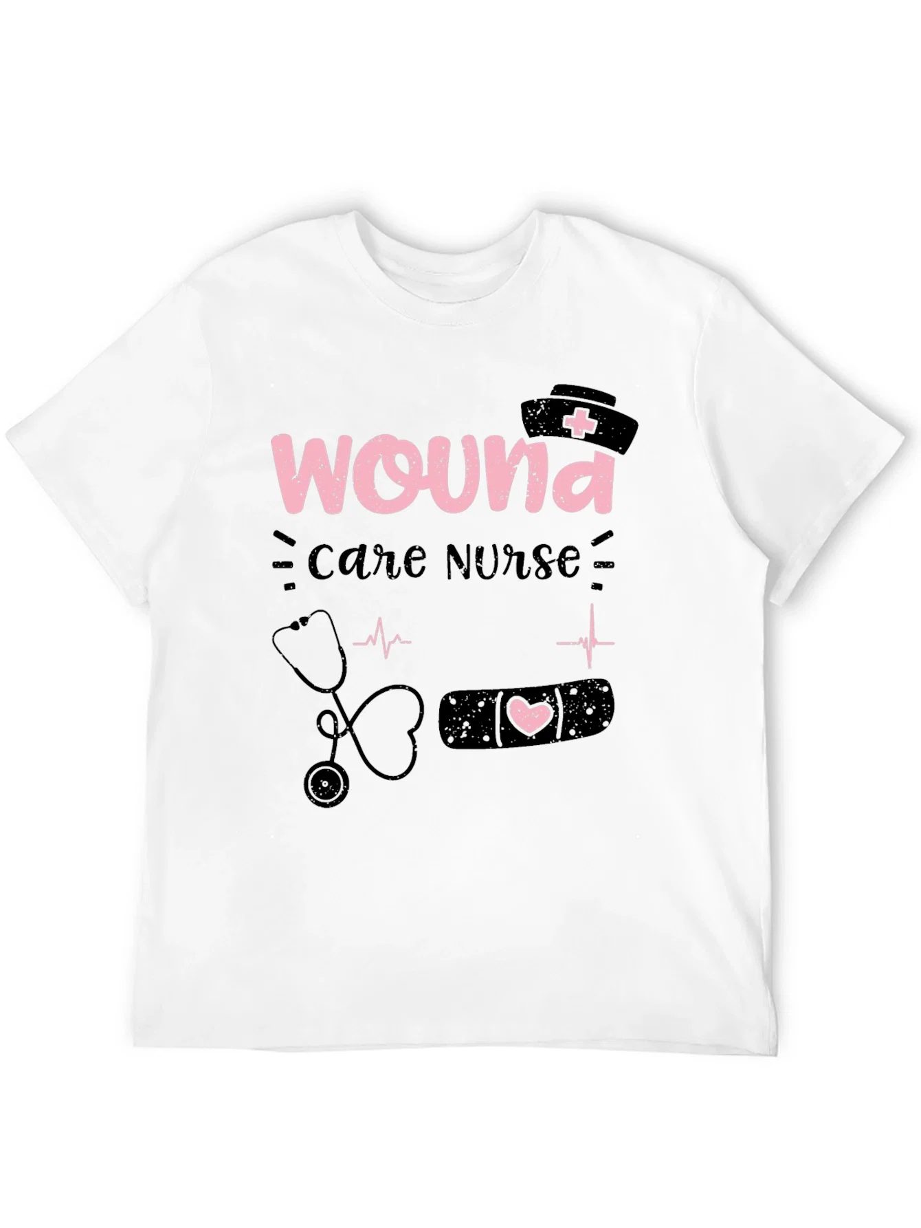 Rebbecca Wound Care Nurse Graphic T-Shirt - Medical Apparel