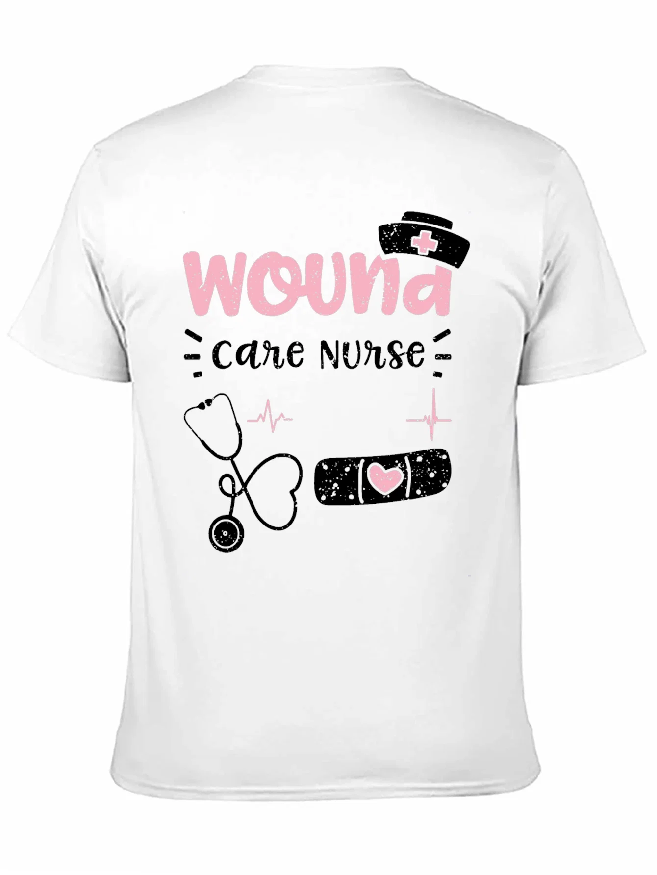 Rebbecca Wound Care Nurse Graphic T-Shirt - Medical Apparel