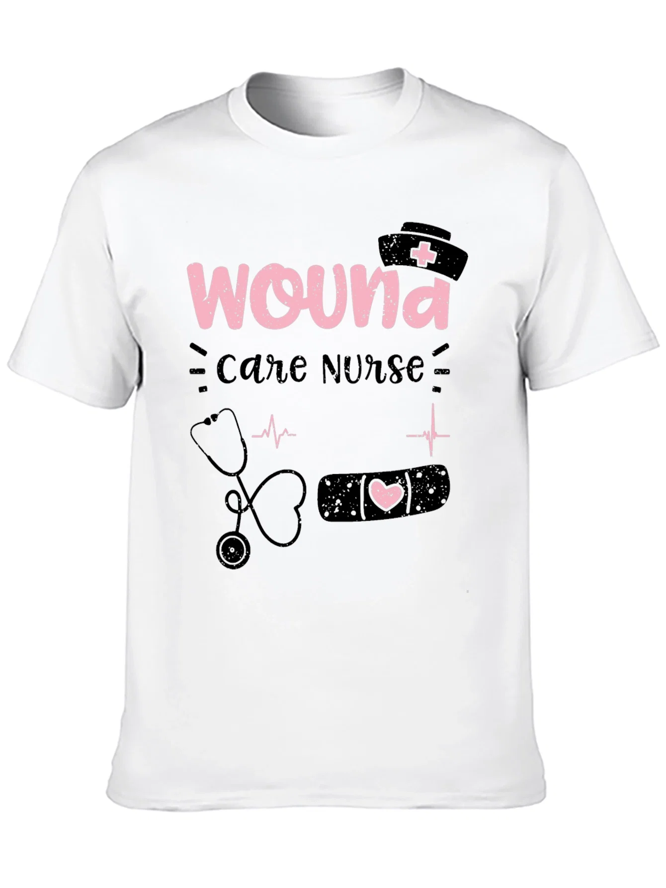 Rebbecca Wound Care Nurse Graphic T-Shirt - Medical Apparel