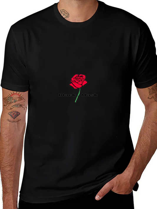 Rebbecca Black Mask Rose Graphic T-Shirt
