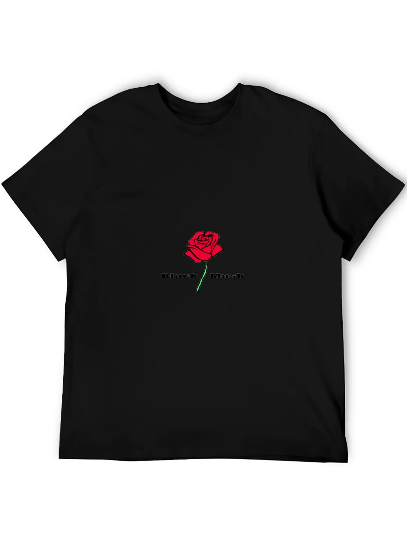 Rebbecca Black Mask Rose Graphic T-Shirt