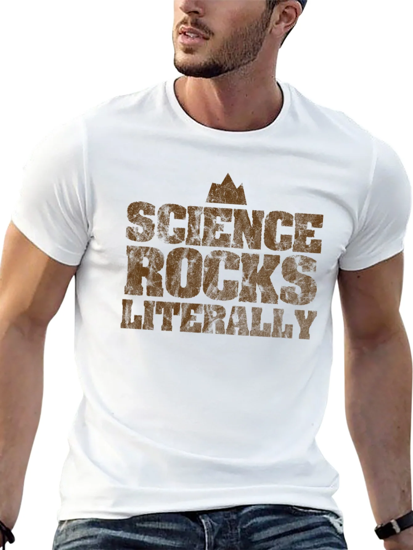 Rebbecca Science Rocks Literally Graphic Tee - Black